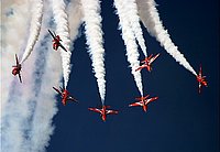 Red Arrows an der AIR 04